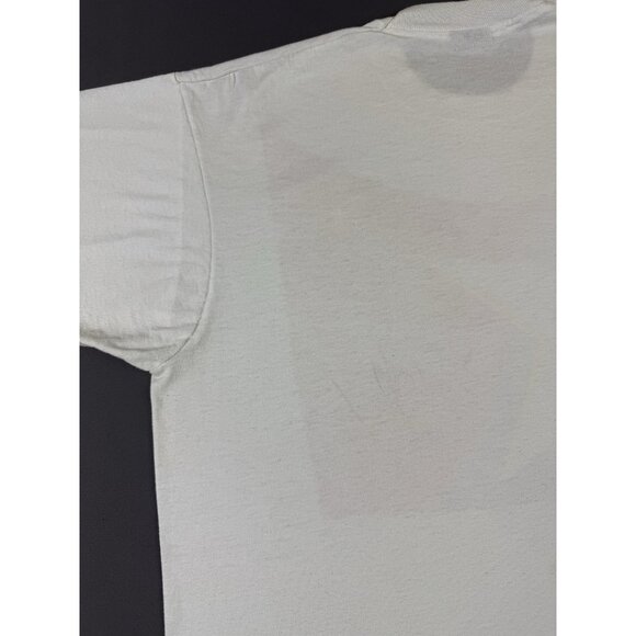 Vintage 90s Lone Star Beer Alcohol Drink Promo Texas Born Brewed Single Stitch T - Picture 7 of 9